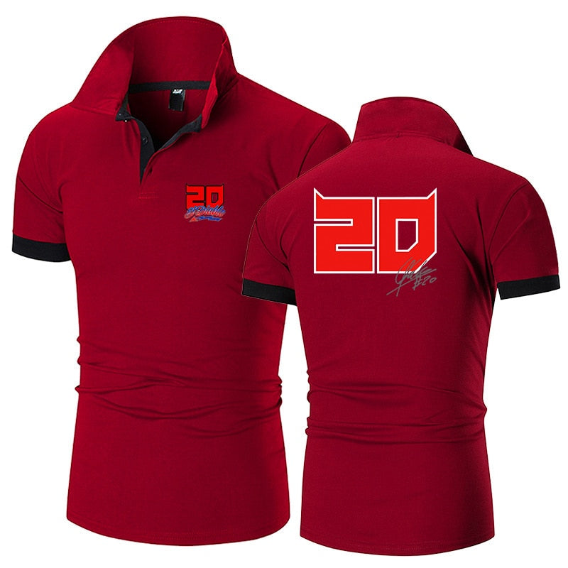 Polo Rouge Numéro 20 Fabio Quartararo