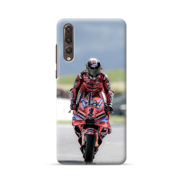 Protection Téléphone Huawei Pecco Bagnaia sur sa MotoGP