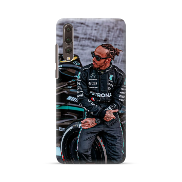 Protection Téléphone Mercedes Lewis Hamilton pour Huawei