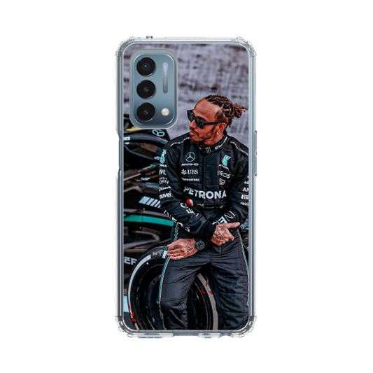 Protection Téléphone Mercedes Lewis Hamilton pour OnePlus