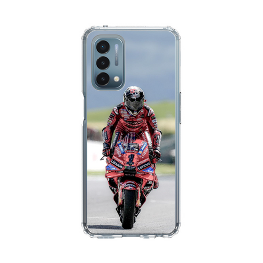 Protection Téléphone OnePlus Pecco Bagnaia sur sa MotoGP