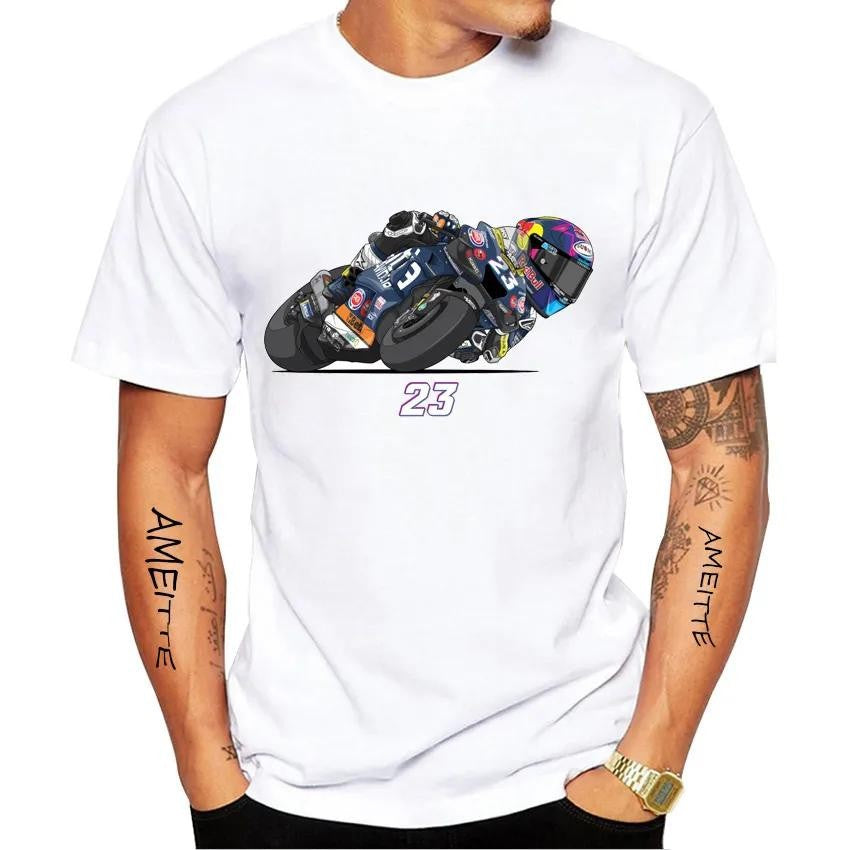 T-Shirt Blanc Enea Bastianini