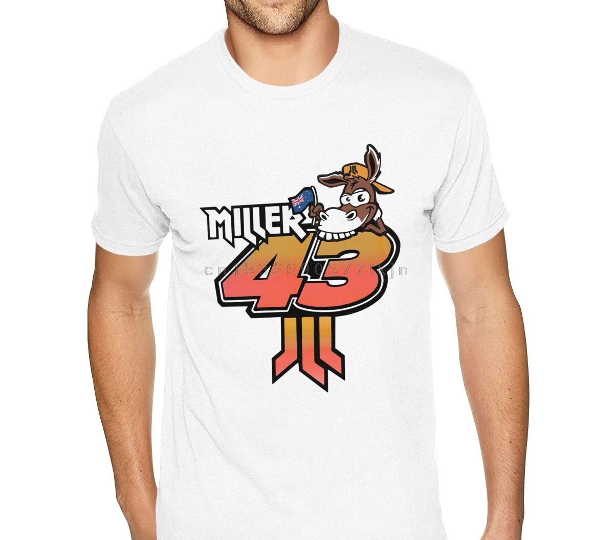 T-Shirt Blanc Numéro 43 Miller