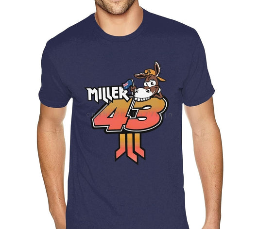 T-Shirt Bleu Numéro 43 Miller