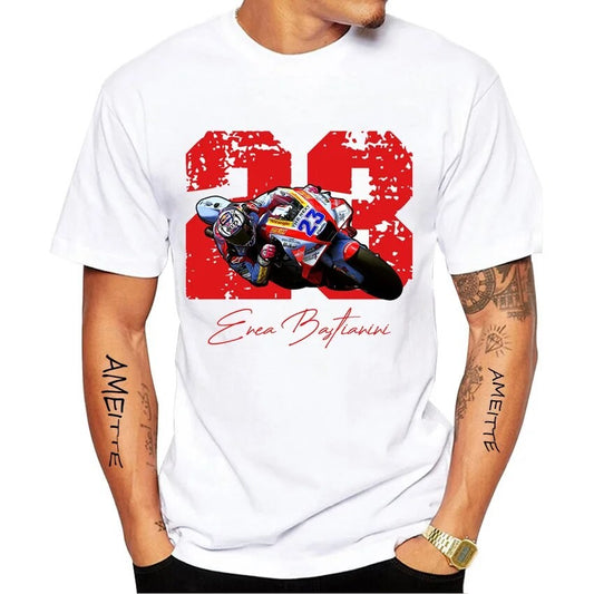 T-Shirt Enea Bastianini Numéro 23 Rouge