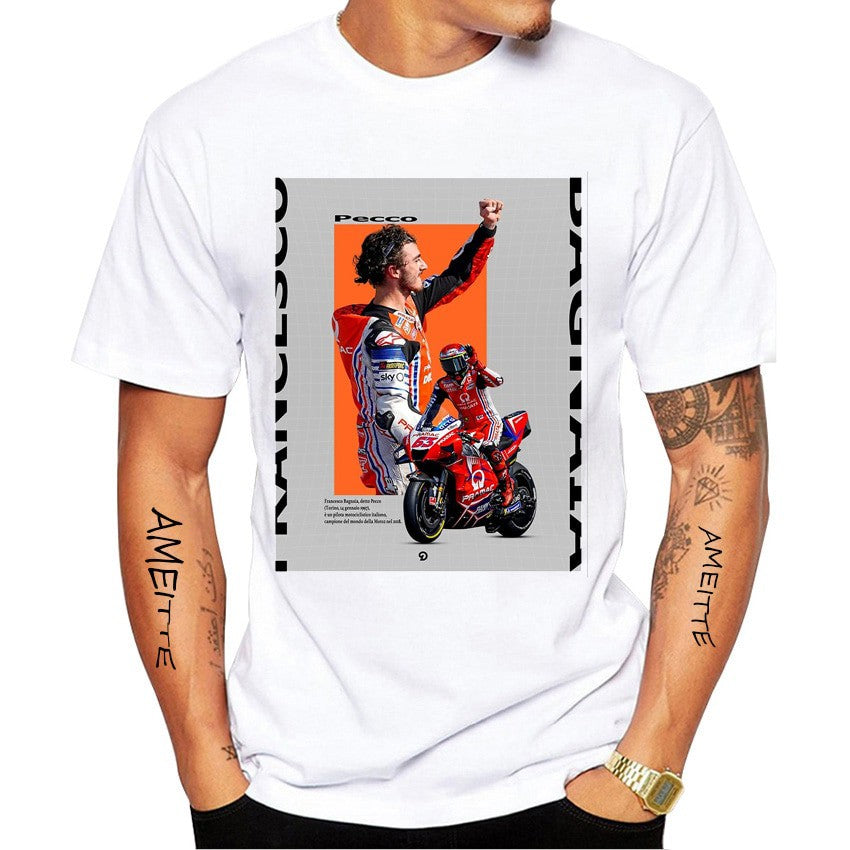 T-Shirt Francesco Bagnaia Victorieux