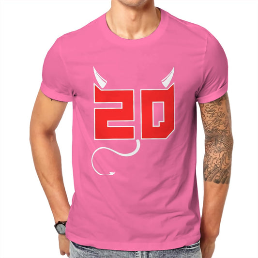 T-Shirt Rose Numéro 20 Fabio Quartararo