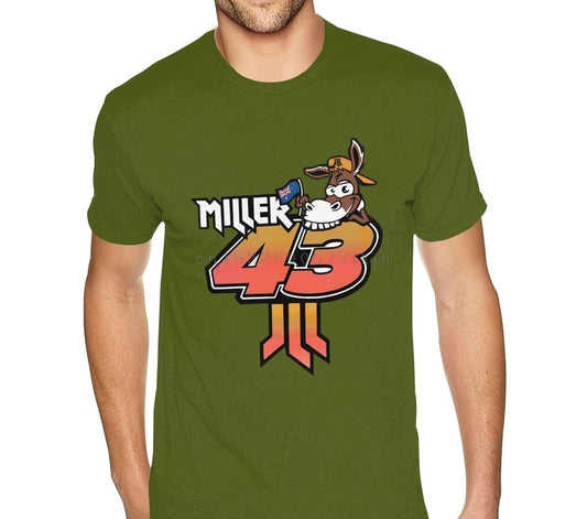 T-Shirt Vert Numéro 43 Miller