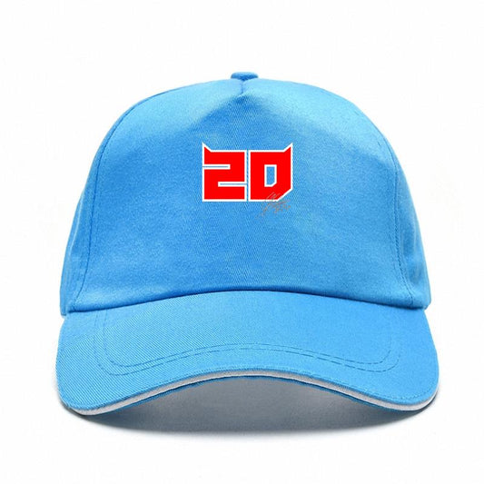 Casquette Fabio Quartararo Bleue Numero