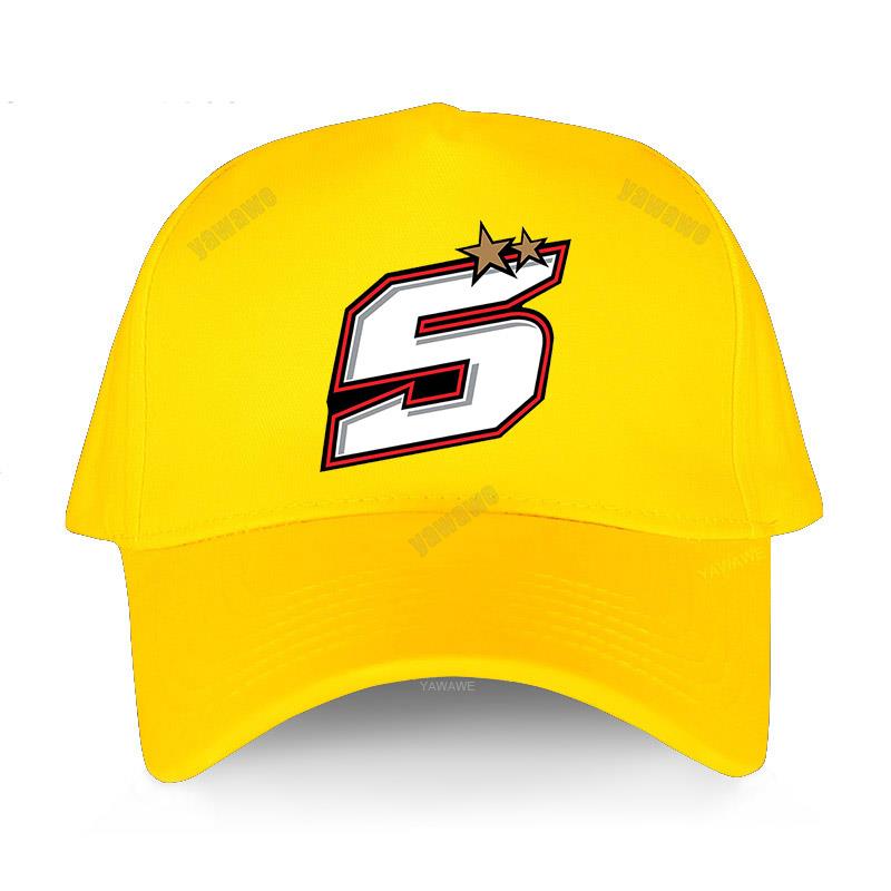 Casquette Johann Zarco Jaune Numéro 5