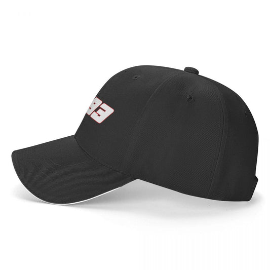 Casquette Noir Marc Márquez de profil