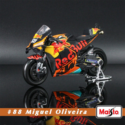 Collection des miniatures des motos du MotoGP