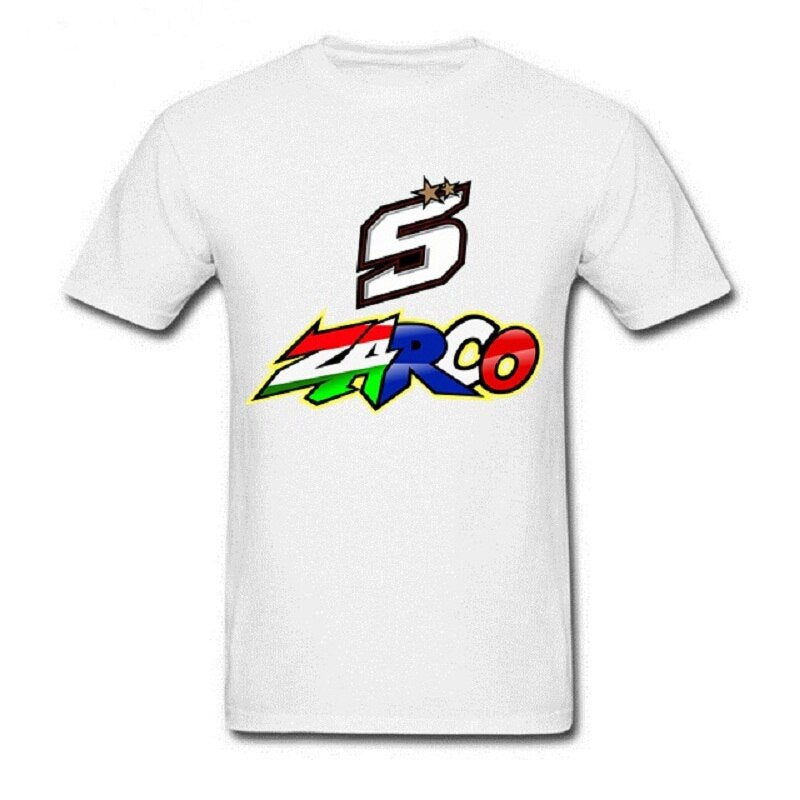 T-Shirt Blanc Johann Zarco