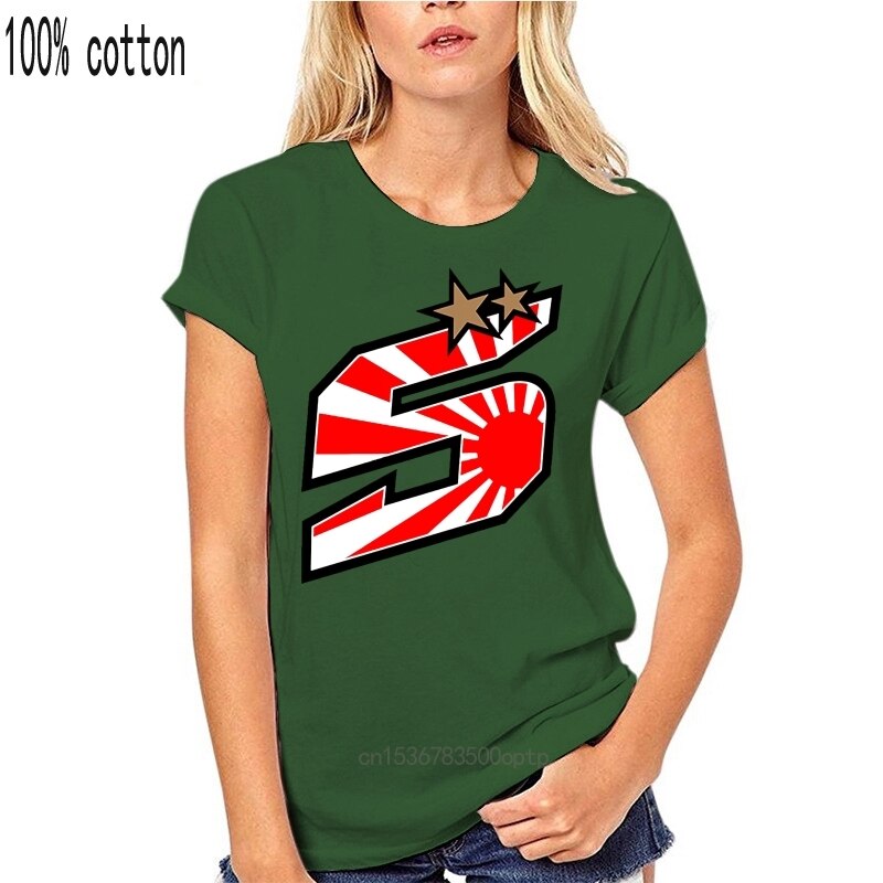 T-shirt Johann Zarco Vert pour Femme